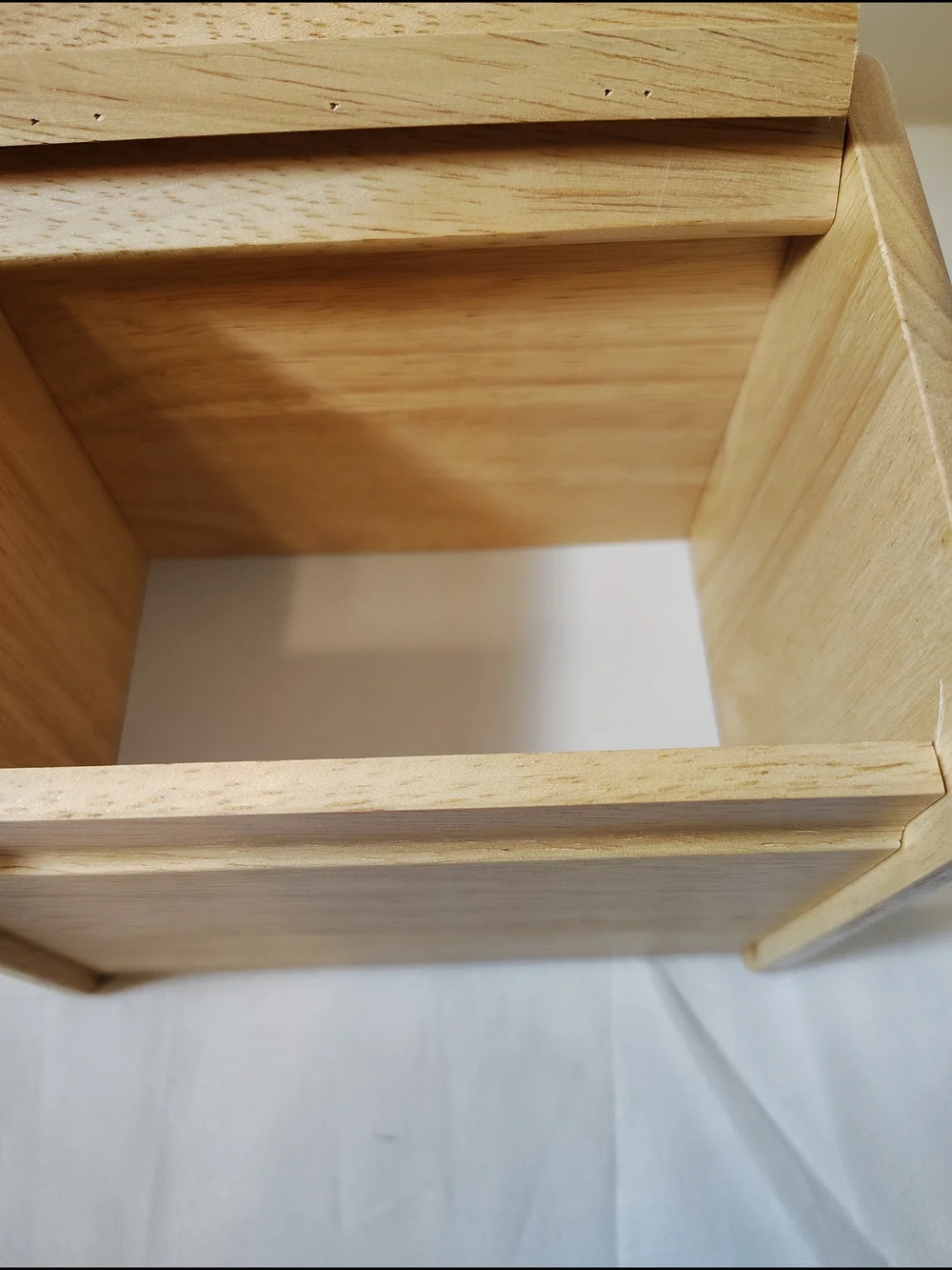 Lipper International Light Natural Wood Recipe Box